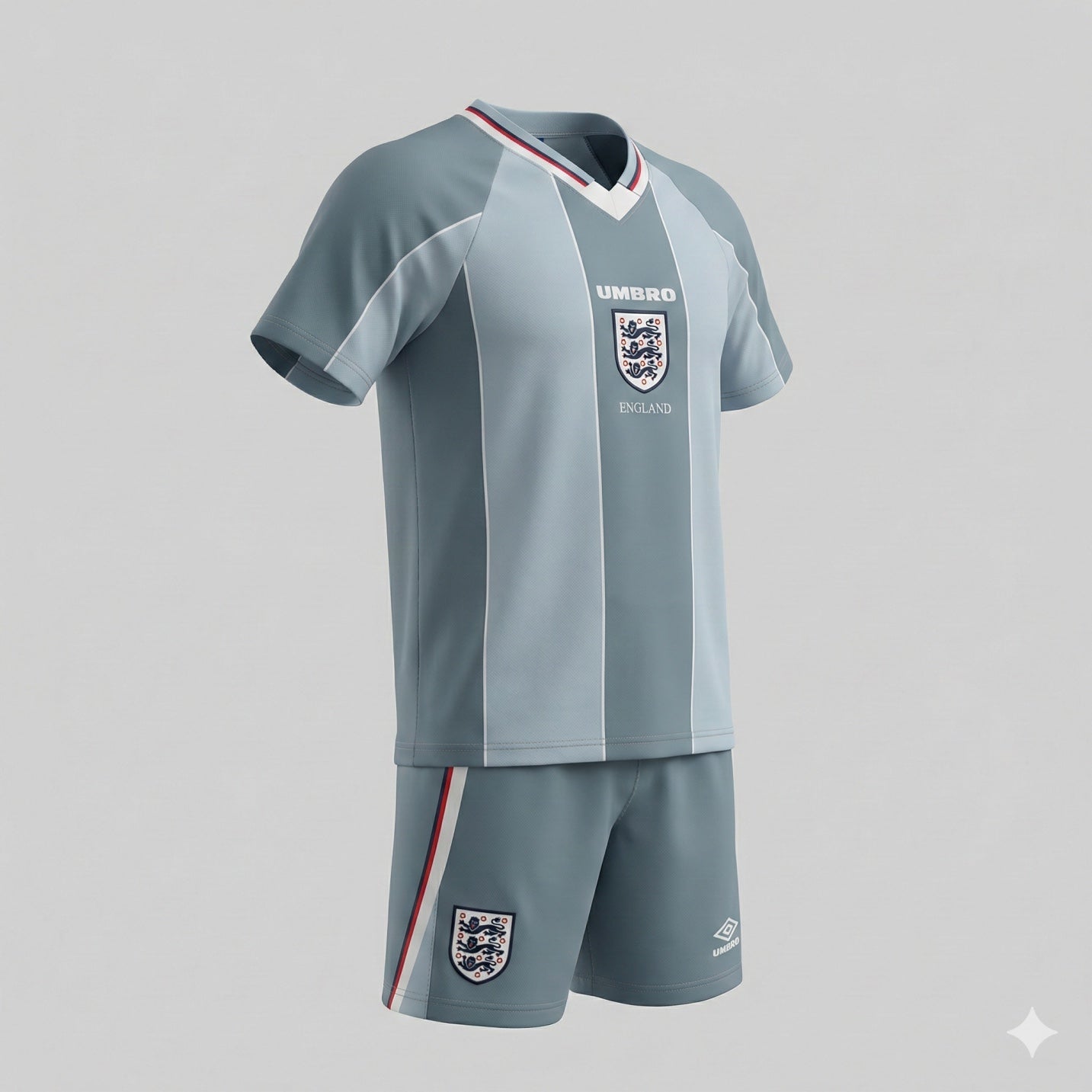 England Away 1996 Kids Kit (Feels Like New) - Size 20