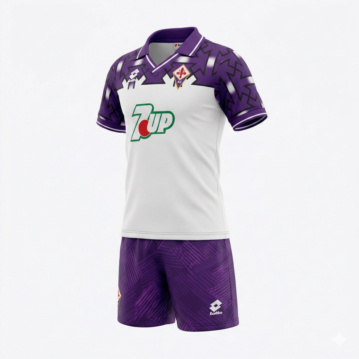 Fiorentina Away 1992/1993 Kids Kit (Feels Like New) - Size 28