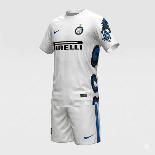 Inter Milan Away 2010/2011 Kids Kit (New) - Size 22