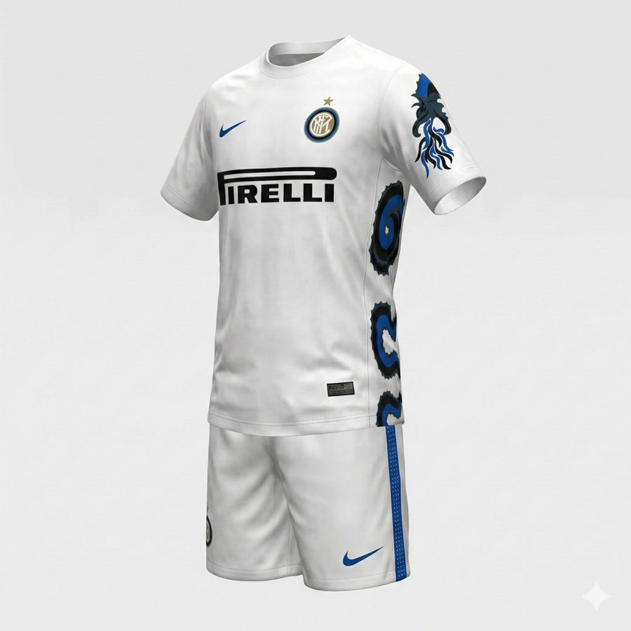 Inter Milan Away 2010/2011 Kids Kit (New) - Size 22
