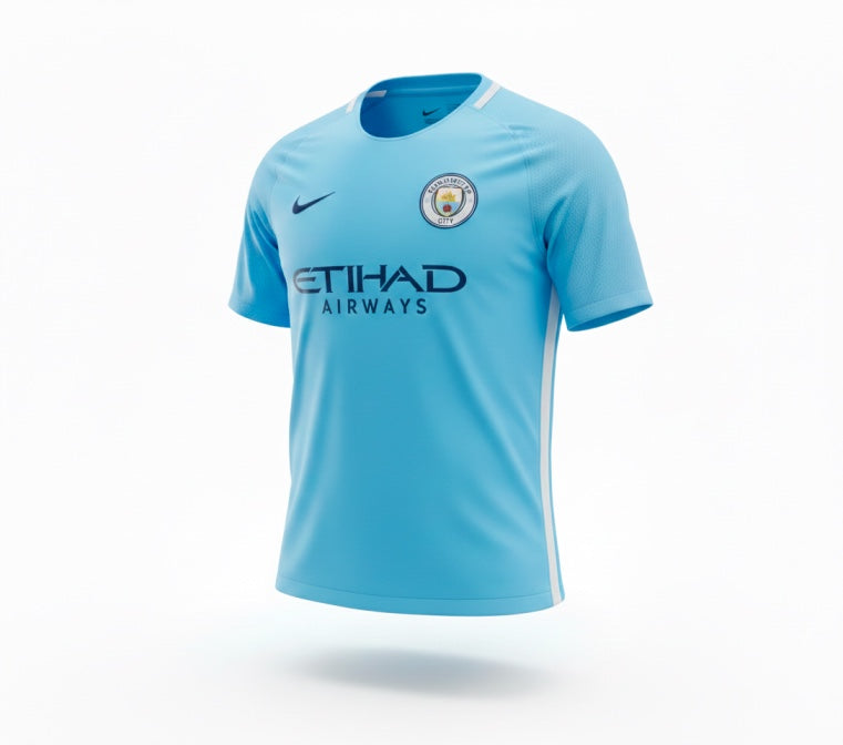 Manchester City 2017-2018 Home (New) - Size XS