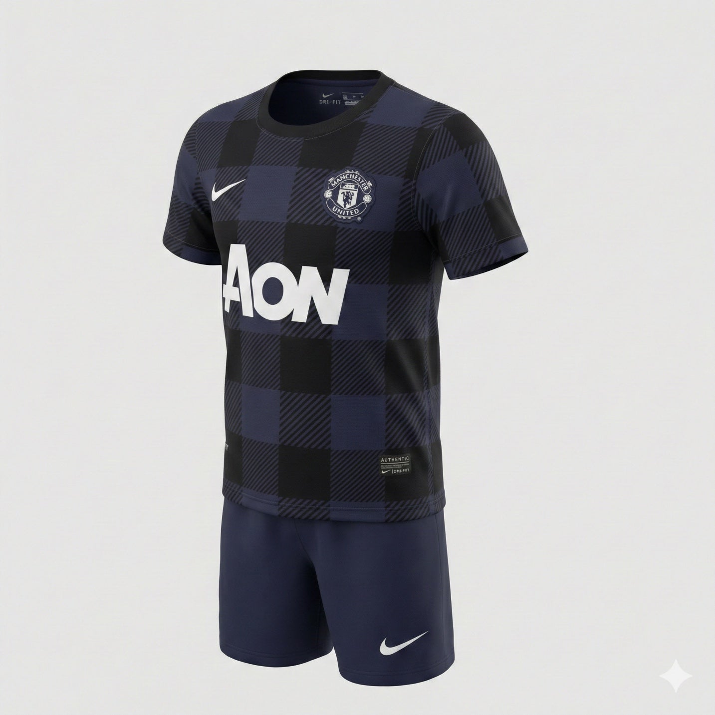 Manchester United Away 2012/2013 Kids Kit (New) - Size 22
