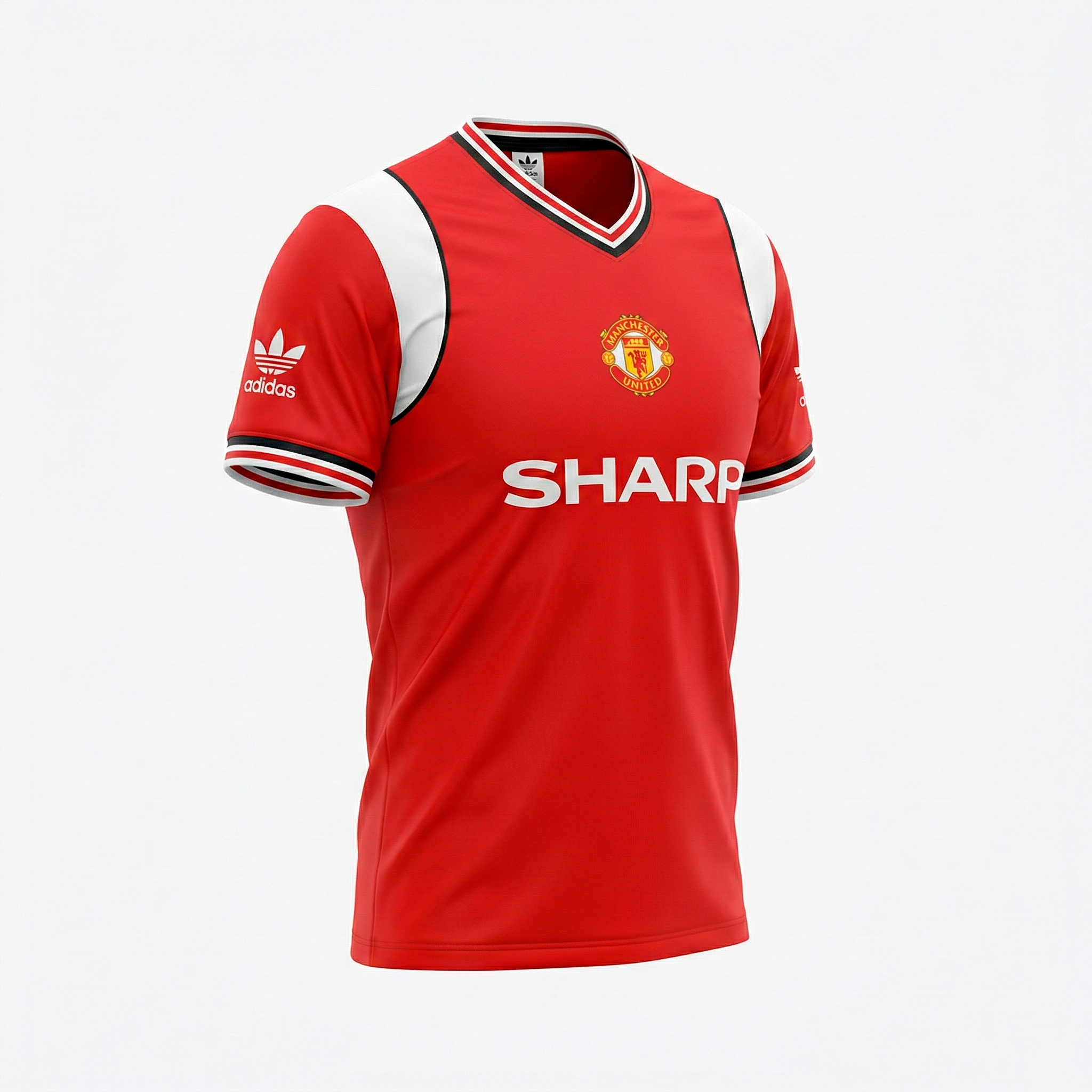 Manchester United 1984-1986 Home (Very Good Condition) - Size M