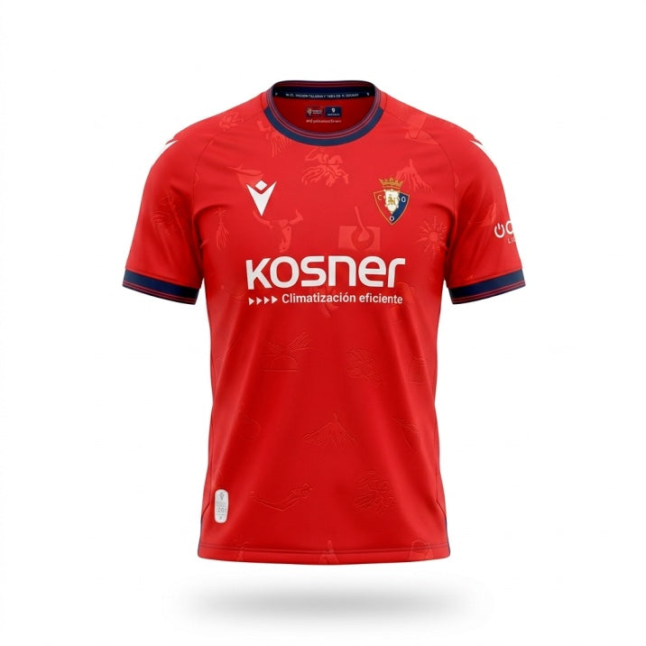 Osasuna 2010-2012 Home (New) - Size XL