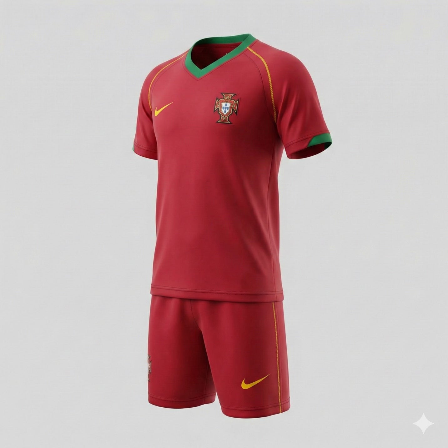 Portugal Home 2006 Kids Kit (New) - Size 26