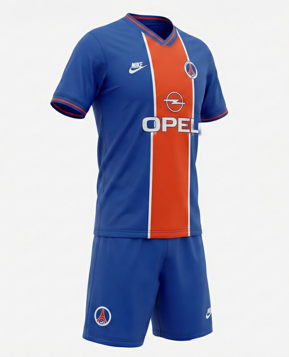 Paris Saint-Germain Home 1995/1996 Kids Kit (Feels Like New) - Size 20