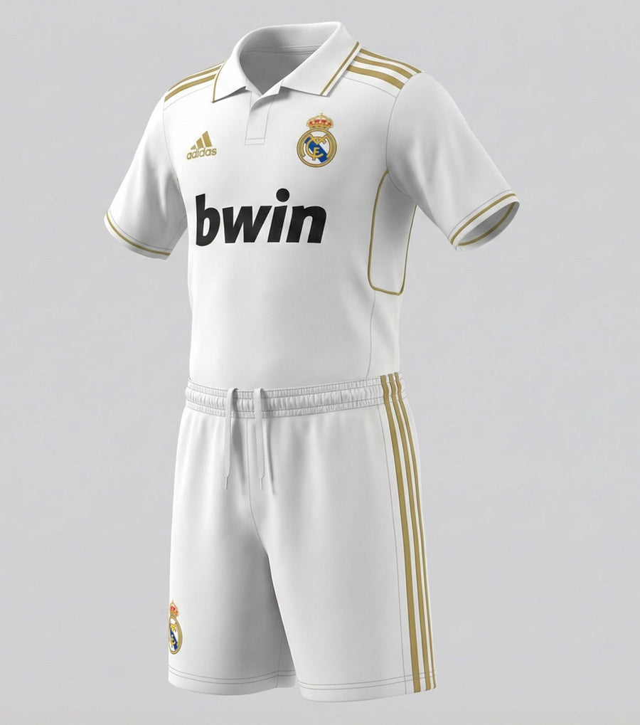 Real Madrid Home 2011/2012 Kids Kit (New) - Size 16