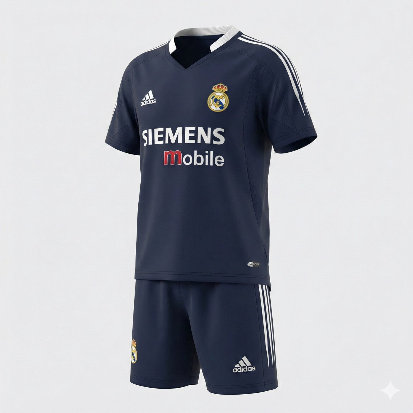 Real Madrid Away 2004/2005 Kids Kit (Feels Like New) - Size 18