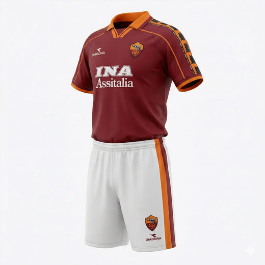 Roma Home 1998/1999 Kids Kit (Feels Like New) - Size 16
