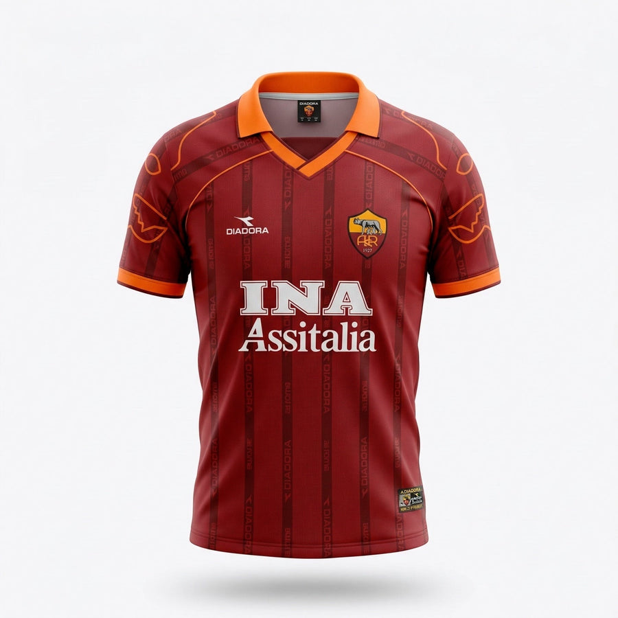Roma 1999-2000 Home (Feels Like New) - Size XXL