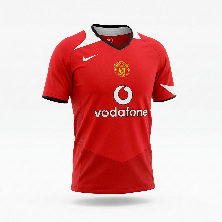 Manchester United 2004-2006 Home (Feels Like New) - Size XS